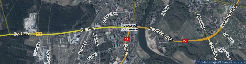 Zdjęcie satelitarne Mickiewicza Adama ul.